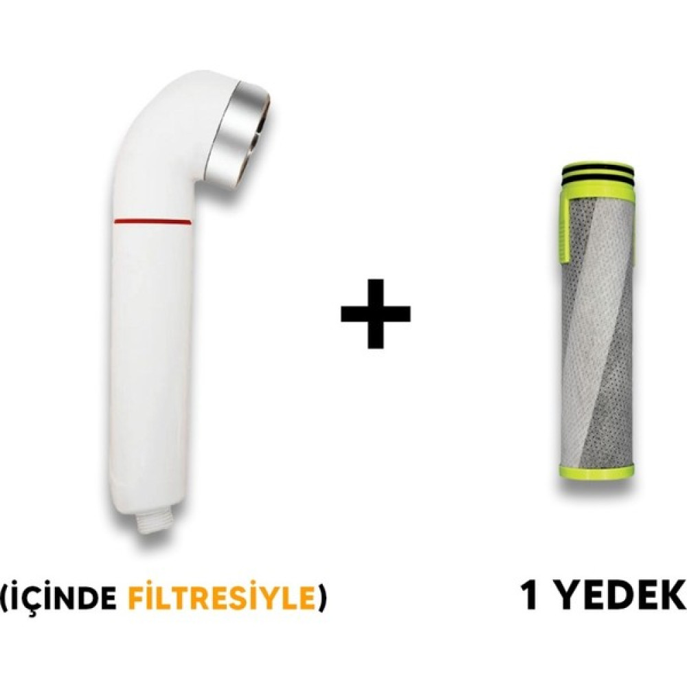 Pure Swan Duş Başlığı ve 1 Yedek Filtre Duş Başlığı Fiyatı
