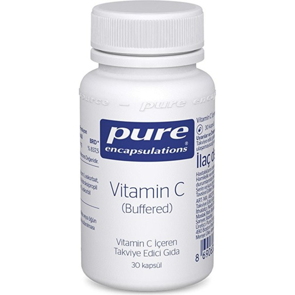 Pure Vitamin C ( Buffered ) 30 Kapsül Amino Asit Fiyatı