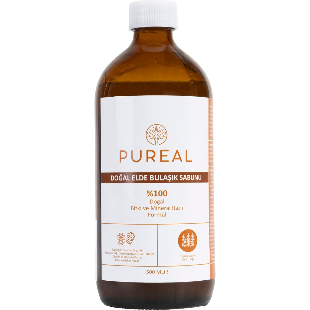 Pureal Elde Bulaşık Sabunu - Hassas Ciltlere Özel - 500 ml Diğer Fiyatı
