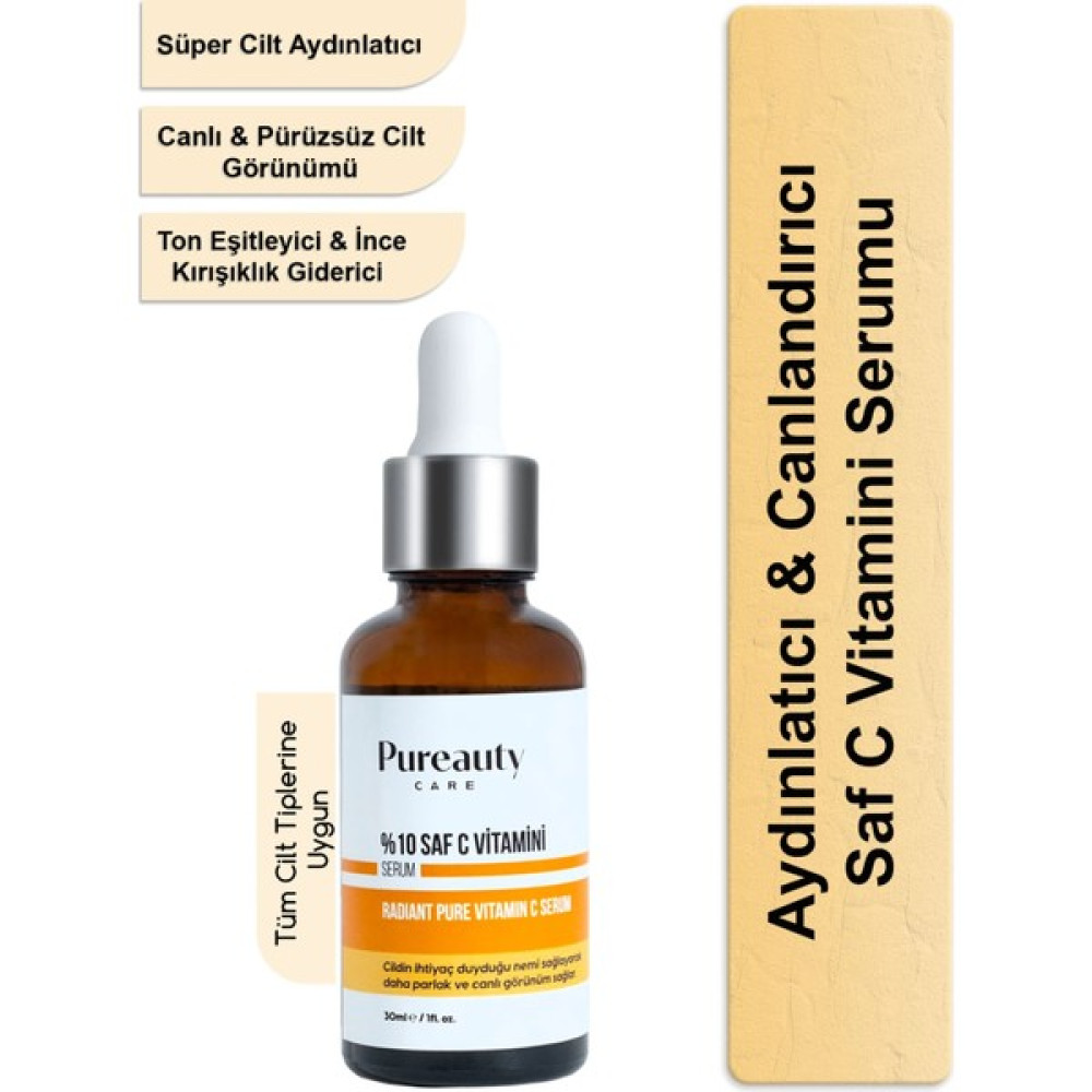 Pureauty Care %10 Saf C Vitamini Bakım Serumu Oto Boyaları Fiyatı