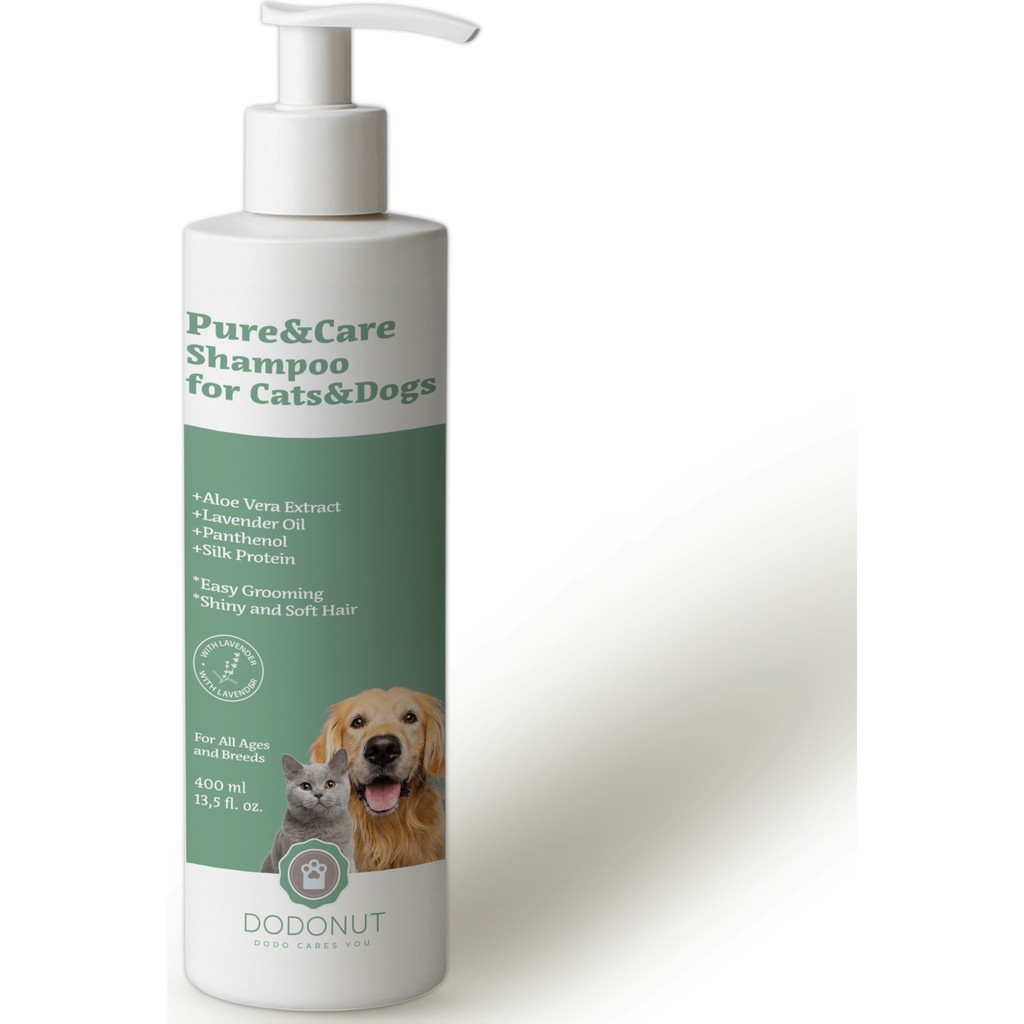 Pure&care Doğal Kedi ve Köpek Şampuanı, Alkol, Sls/sles, Paraben, Silikon Içermez, 400 ml Diğer Fiyatı