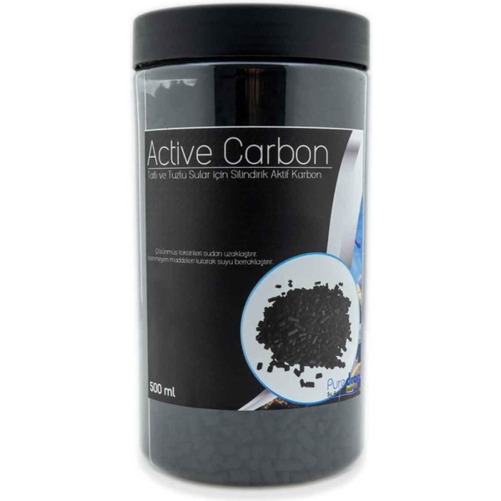 Puredrop Akvaryumlar Için Silindirik Aktif Karbon - 500 ml Bahçe Makinesi Fiyatı