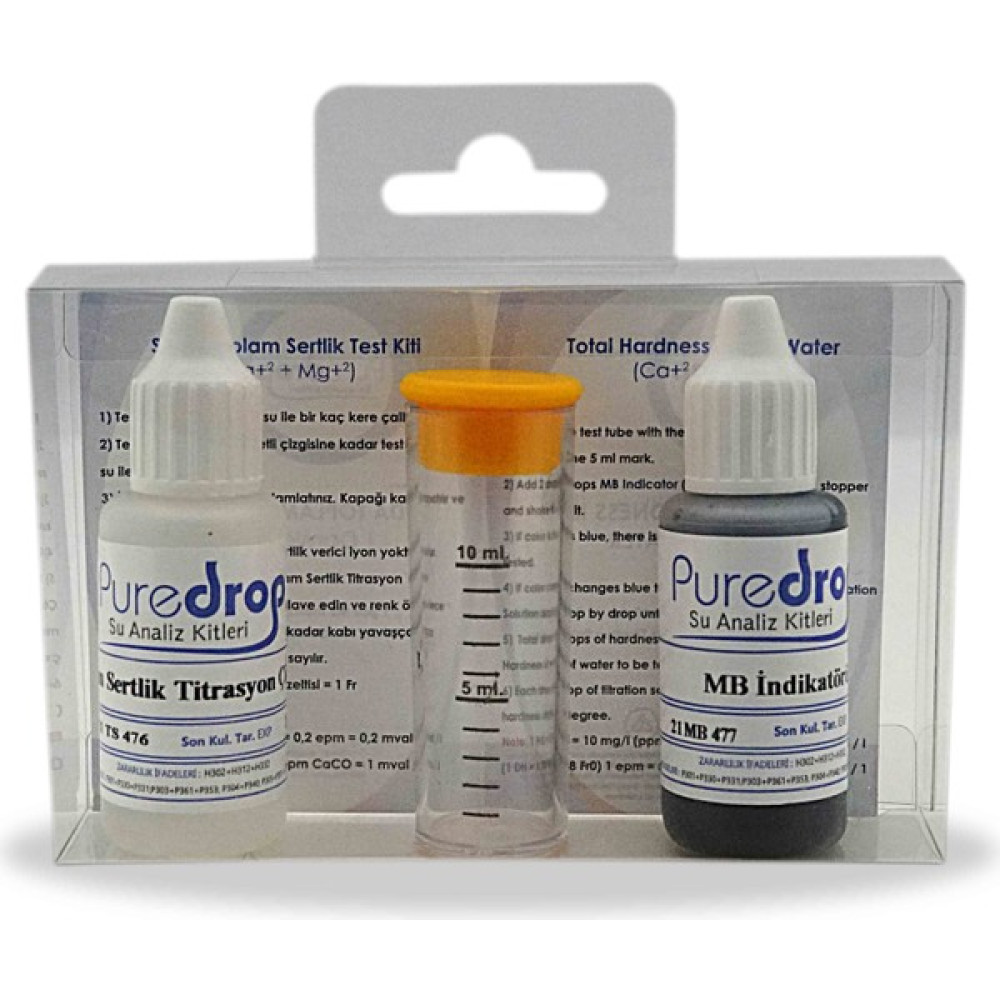 Puredrop Toplam Sertlik Test Kiti Oto Boyaları Fiyatı