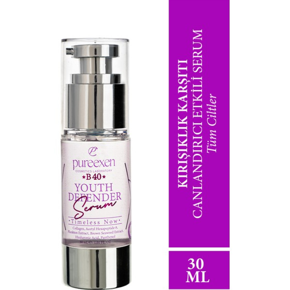 Pureexen Cosmetics Youth Defender B40 – 40 Yaş Öncesi Bakım Serumu Oto Boyaları Fiyatı