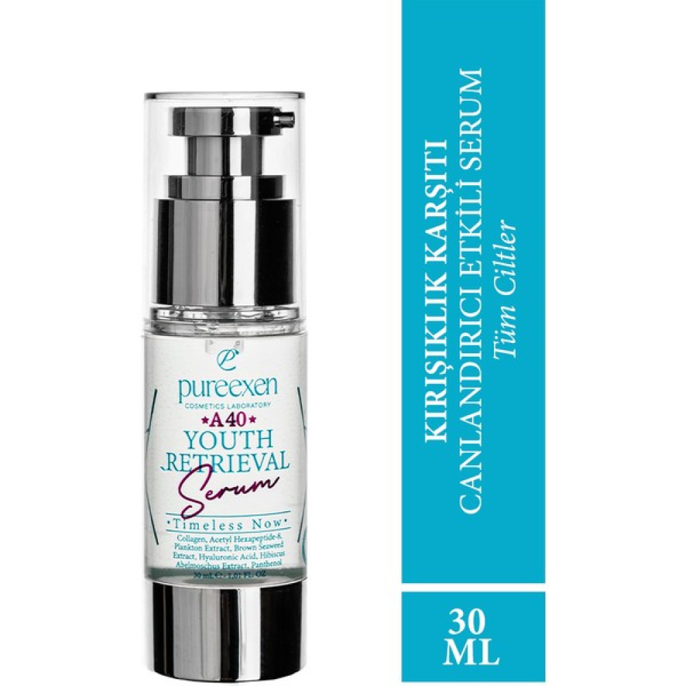 Pureexen Cosmetics Youth Retrieval A40 – 40 Yaş Sonrası İçin Bakım Serumu Anti-Aging / Yaşlanma Karşıtı Fiyatı
