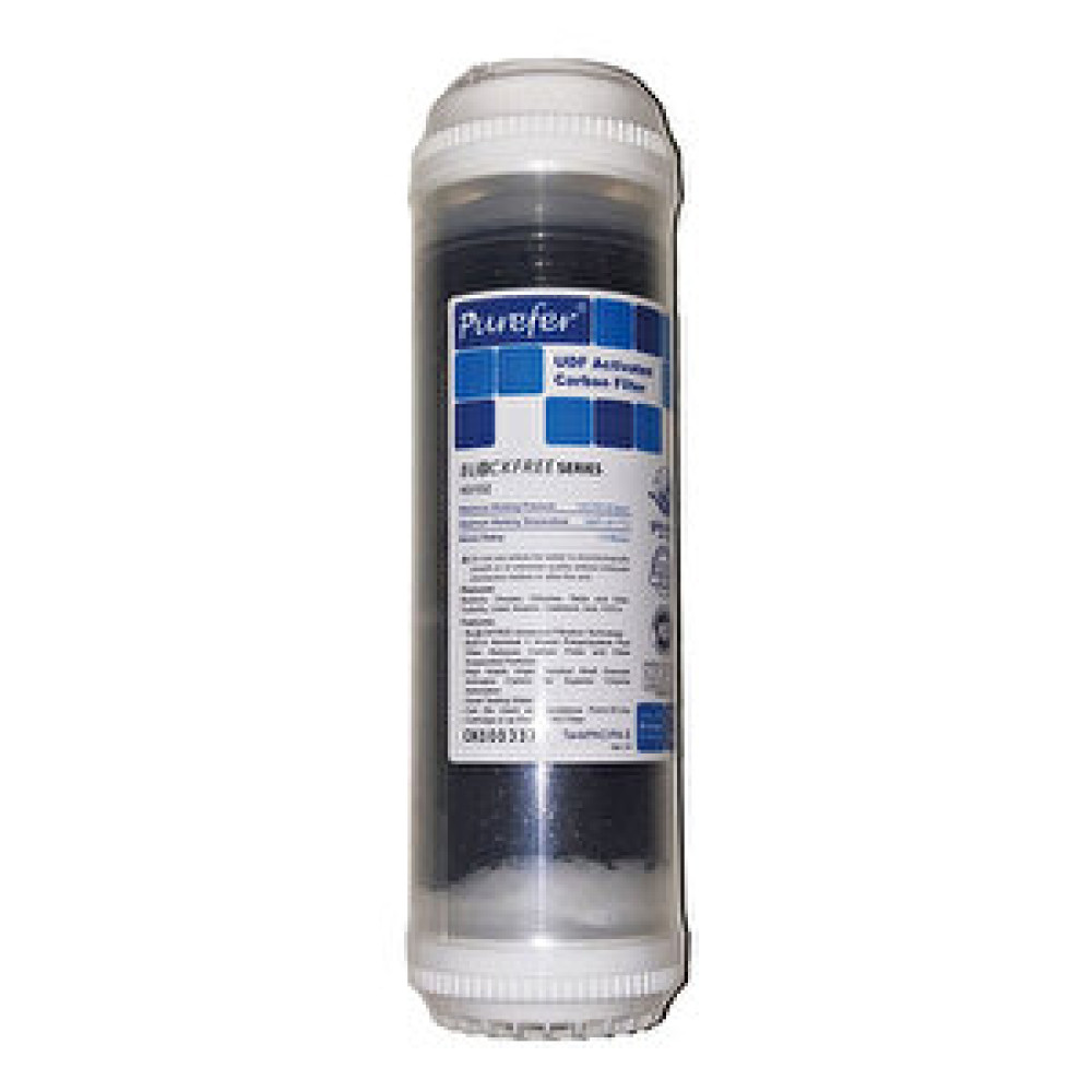 Purefer Açık Kasa Su Arıtma Cihazlarına Uygun 10 İnç 2 İn 1 5 Micron Makaralı Shell Gac Carbon Filtre Su Arıtma Cihazı Fiyatı