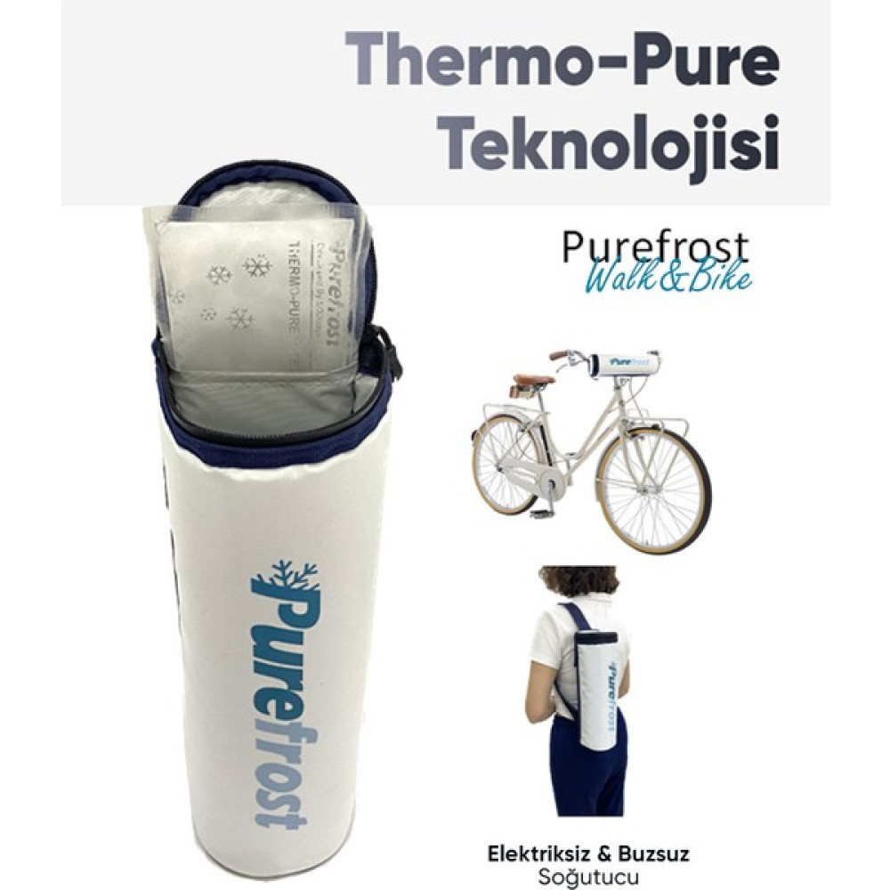 Purefrost Pf3 Şişe Soğutucu Termal Silindir Bisiklet Çantası/1 Adet Thermo-Pure Jel Paket Bisiklet Aksesuarları Fiyatı