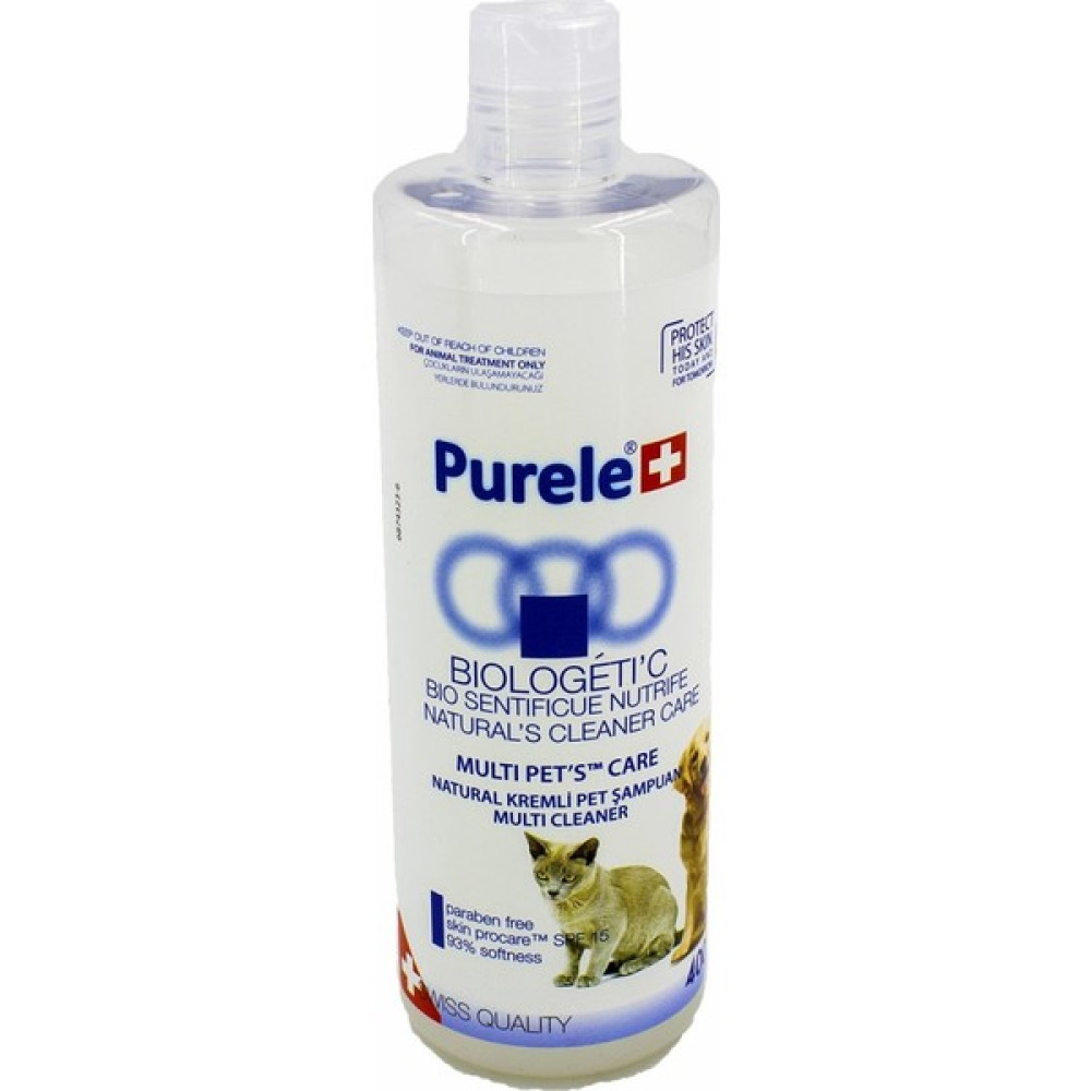 Purele Bıologetıc Kolay Tarama Sağlayan Parlaklık Veren Şampuan 400 ml Evcil Hayvan Ürünleri Fiyatı