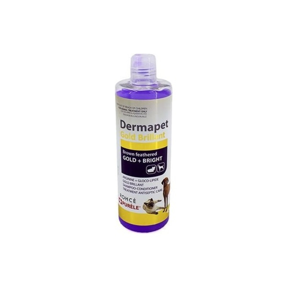 Purele Dermapet Dermatolojik Kahverengi Kedi ve Köpek Şampuanı 450 ml - Şeffaf - default Oto Boyaları Fiyatı