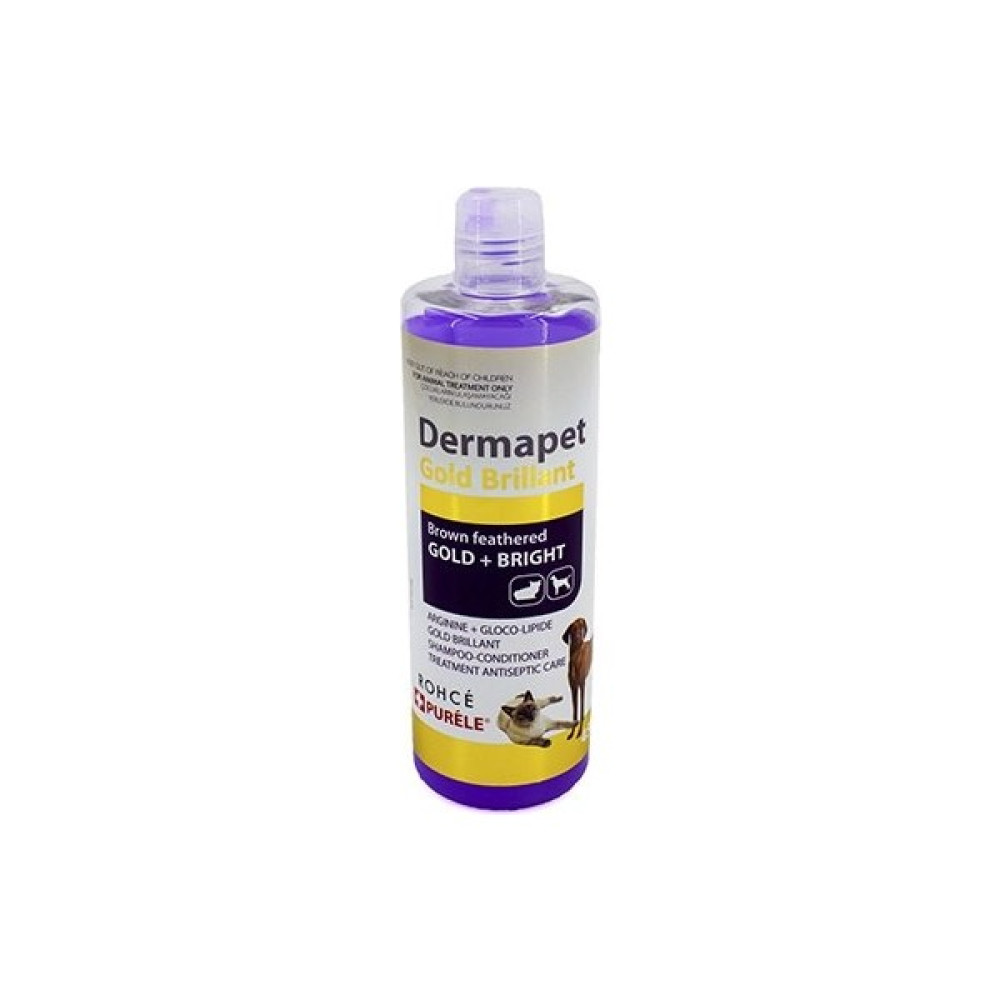 Purele Dermapet Sarı Kahverengi Irk Kedi ve Köpek Için Dermatolojik Etkili Kremli Şampuan 450 ml Evcil Hayvan Ürünleri Fiyatı