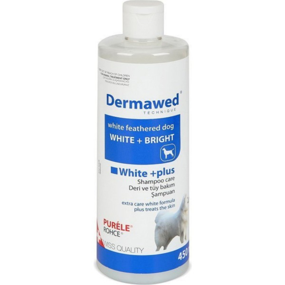 Purele Dermawed Beyaz Irk Kedi Köpek Için Aktif Temizleyicili Şampuan 450ML Evcil Hayvan Ürünleri Fiyatı