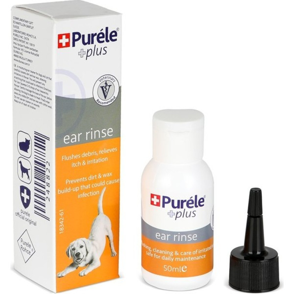 Purele Ear Stain Kedi Köpek Kulak Temizleme Damlası 50 ml Evcil Hayvan Ürünleri Fiyatı
