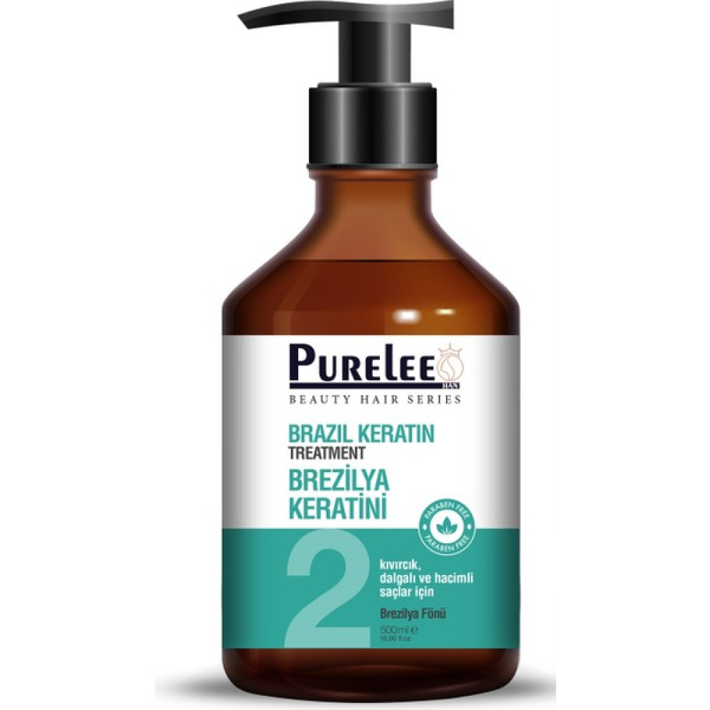 Purelee Brezilya Fönü Keratin Bakımı 500 ml Kalıcı Onarıcı ve Saç Düzleştirici Şampuan ve Saç Kremi Fiyatı