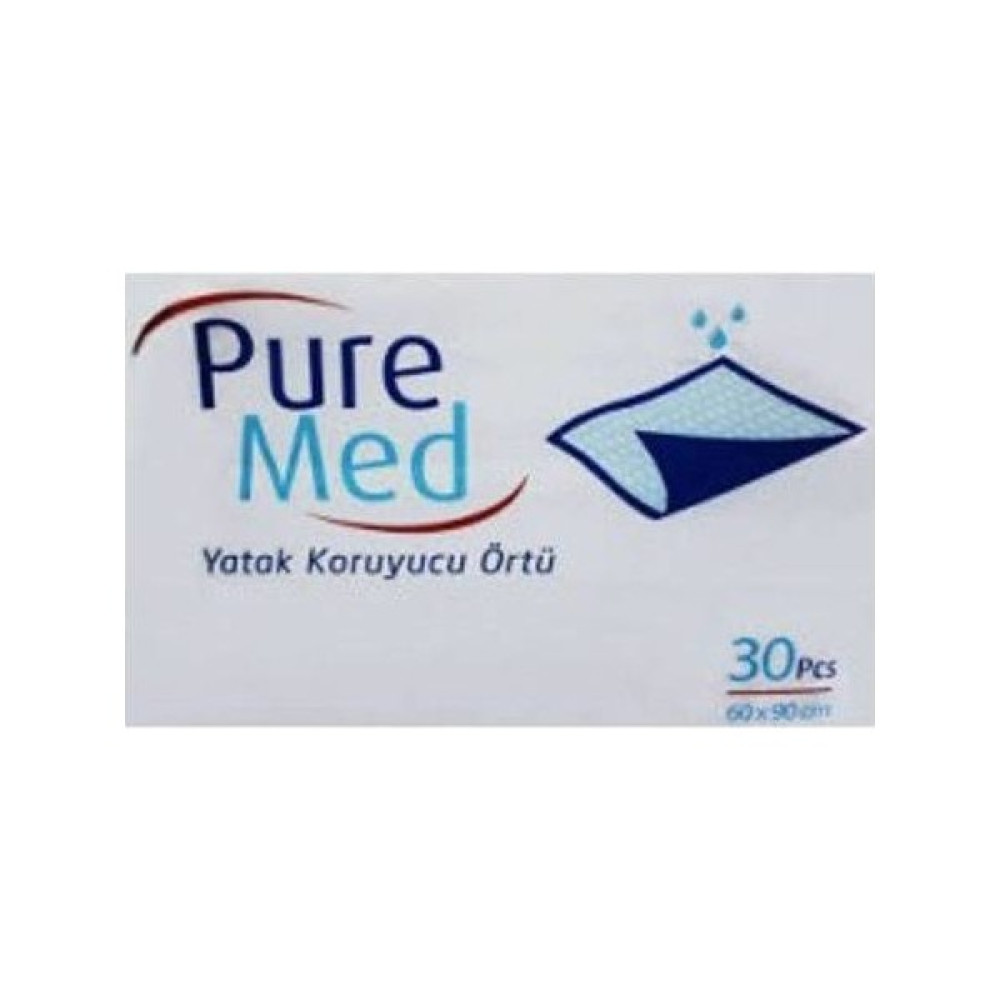 Puremed 60 x 90 cm Yatak Koruyucu 30 Adet Hasta Bezleri ve Temizliği Fiyatı