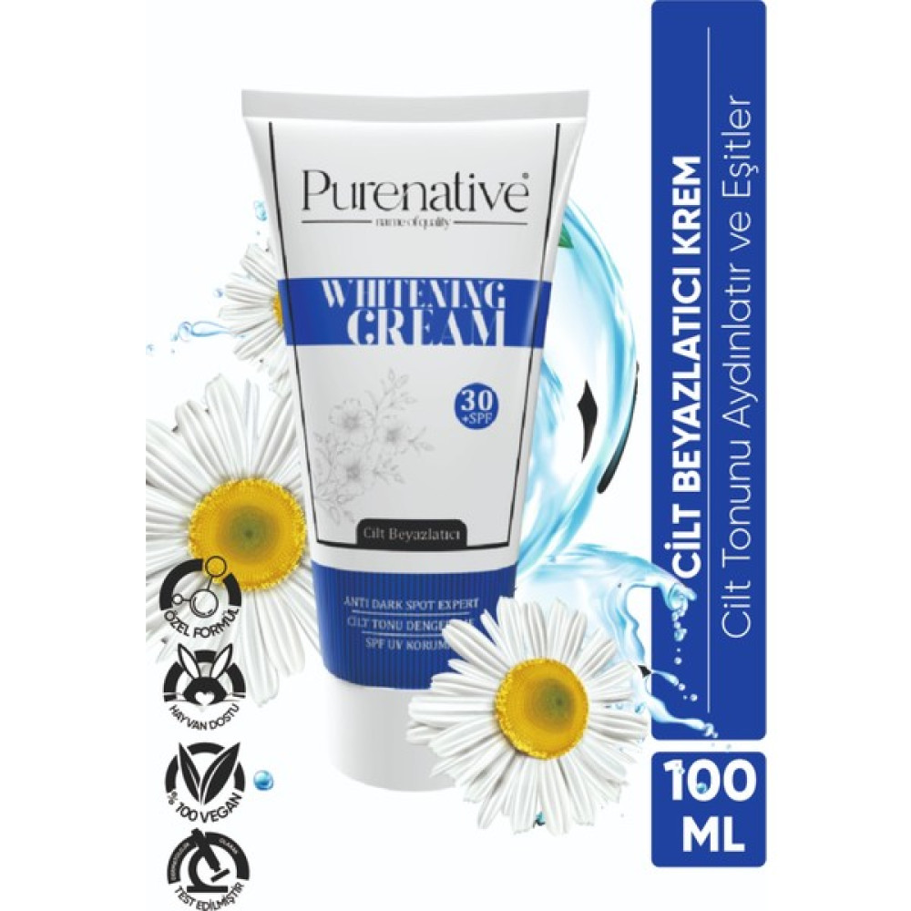 Purenative 100 Ml Beyazlatıcı Cilt Kremi - krem Leke Kremi Fiyatı