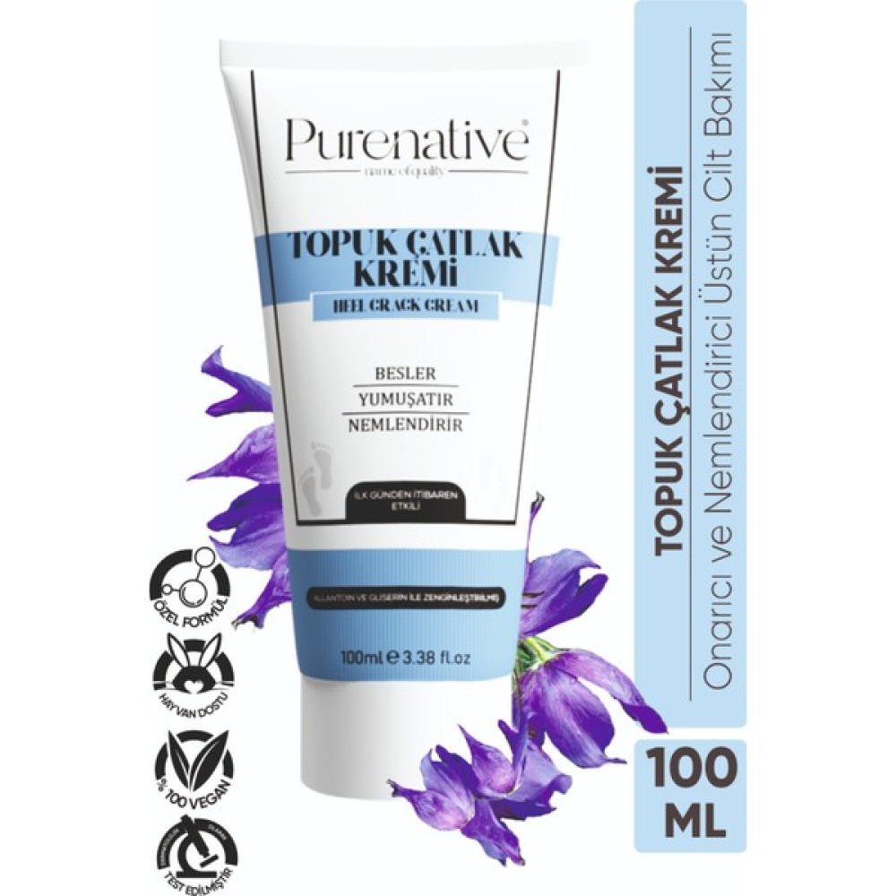 Purenative 100 ml Nemlendirici Ve Çatlak Giderici Onarıcı Topuk Bakım Kremi Ayak Bakımı Fiyatı