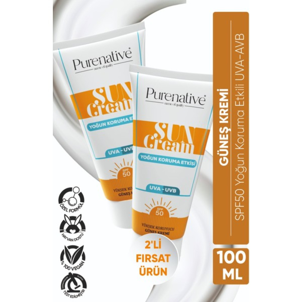 Purenative 2 Li 100 Ml Yüksek Koruyucu Güneş Kremi Oto Boyaları Fiyatı