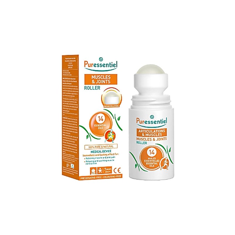 Puressentiel Kas ve Eklemler Için Roller 75 ml - Beyaz Diğer Fiyatı
