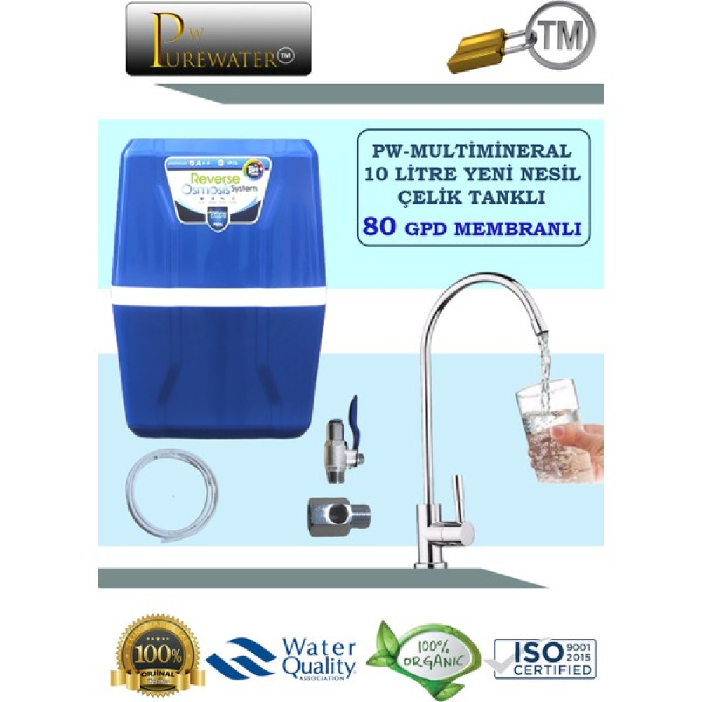 Purewater Mix Mineral 10 Litre Arıtma Cihazı Bahçe Makinesi Aksesuar & Yedek Parça Fiyatı
