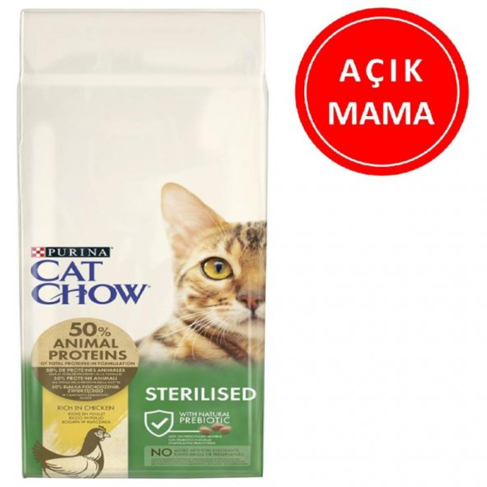 Purina Cat Chow Sterilized Kisirlastirilmis Kedi Mamasi 1 Kg Acık Evcil Hayvan Ürünleri Fiyatı