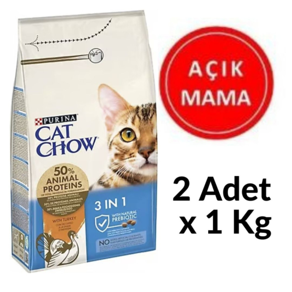 Purina Cat Chow Yetiskin Kediler Hindili Prebiyotik Acik Mama 2 Kg Evcil Hayvan Ürünleri Fiyatı