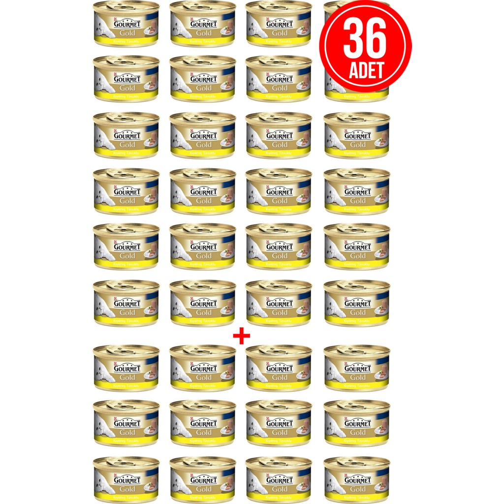 Purina Gourmet Gold Kıyılmış Tavuklu Yetişkin Kedi Konservesi 85 gr x 36 Süper Premium Lezzet Evcil Hayvan Ürünleri Fiyatı