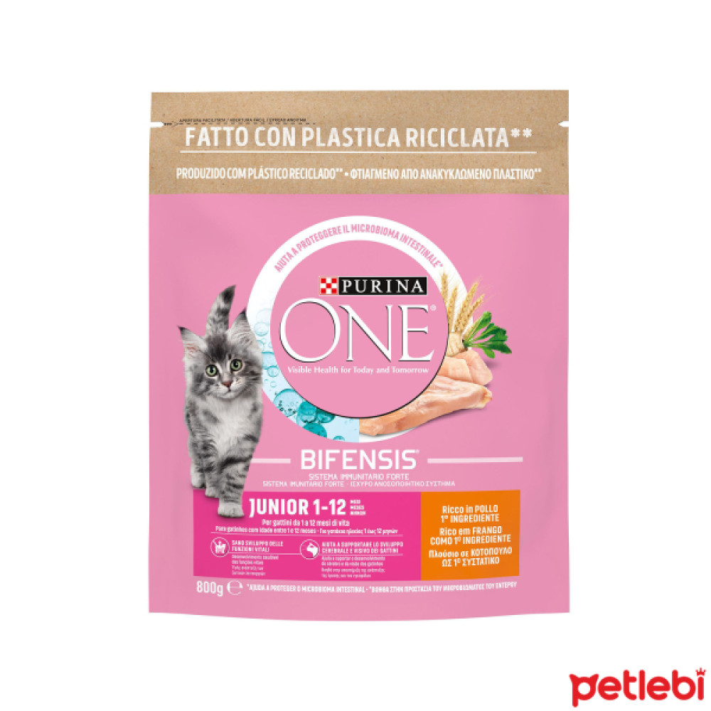 Purina One Junior Tavuklu Yavru Kedi Maması 800gr Evcil Hayvan Ürünleri Fiyatı