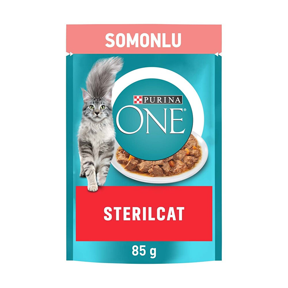 Purina One Kısır Somonlu Yaş Kedi Maması 85 g Evcil Hayvan Ürünleri Fiyatı