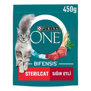 Purina One Sığır Etli Kısırlaştırılmış Kedi Maması 450 g Evcil Hayvan Ürünleri Fiyatı