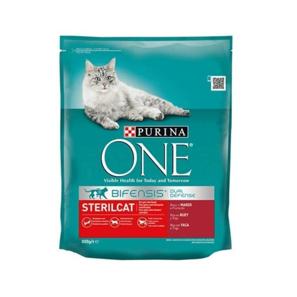 Purina One Sığır Etli Kısırlaştırılmış Yetişkin Kedi Maması 800 Gr Evcil Hayvan Ürünleri Fiyatı