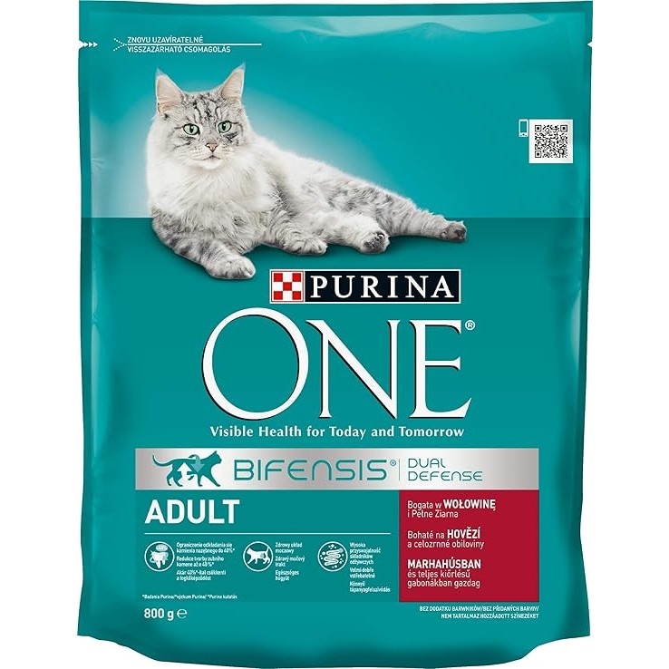 Purina One Sığır Etli Kuru Kedi Maması 800 g Yetişkinler İçin Besleyici Premium Kalite Evcil Hayvan Ürünleri Fiyatı
