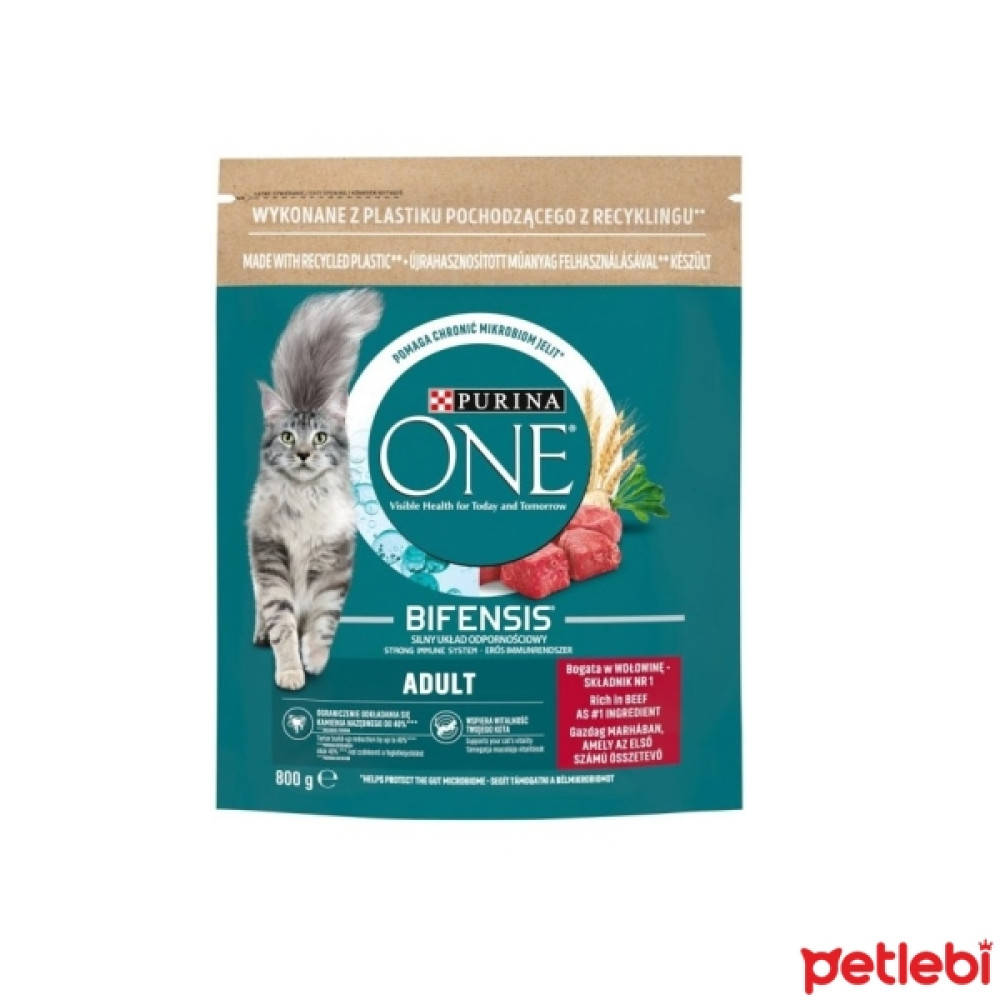 Purina One Sığır Etli Yetişkin Kedi Maması 800gr Evcil Hayvan Ürünleri Fiyatı
