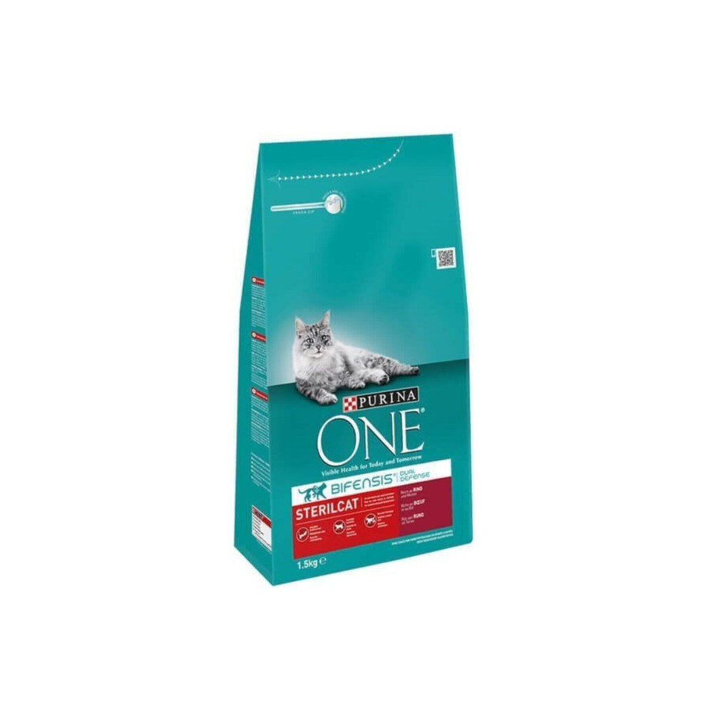 Purina One Sterilised Sığır Etli Kısırlaştırılmış Kedi Maması 1.5 kg Evcil Hayvan Ürünleri Fiyatı