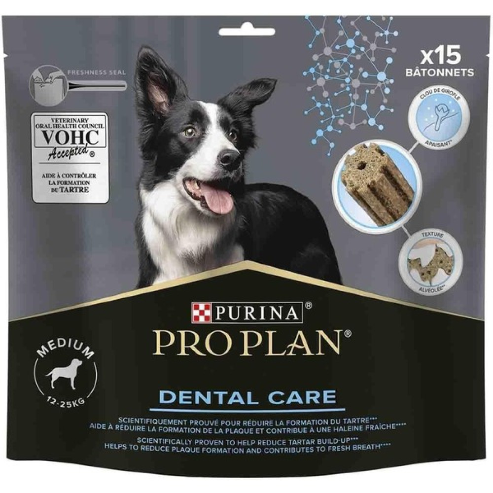 Purina Pro Plan Medium Breed Dental Care Büyük Orta Irk Köpekler Için Diş Sağlığı Ödülü 15 Parça 5'li Paket Evcil Hayvan Ürünleri Fiyatı