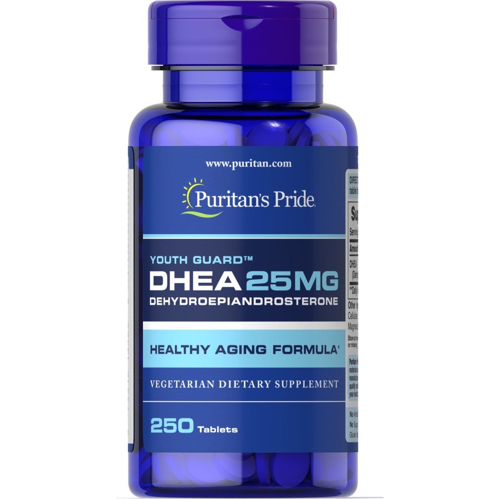 Puritan's Pride Dhea 25MG - 250 Tablet / %100 Orijinal ve Jelatinli - -- Diğer Fiyatı