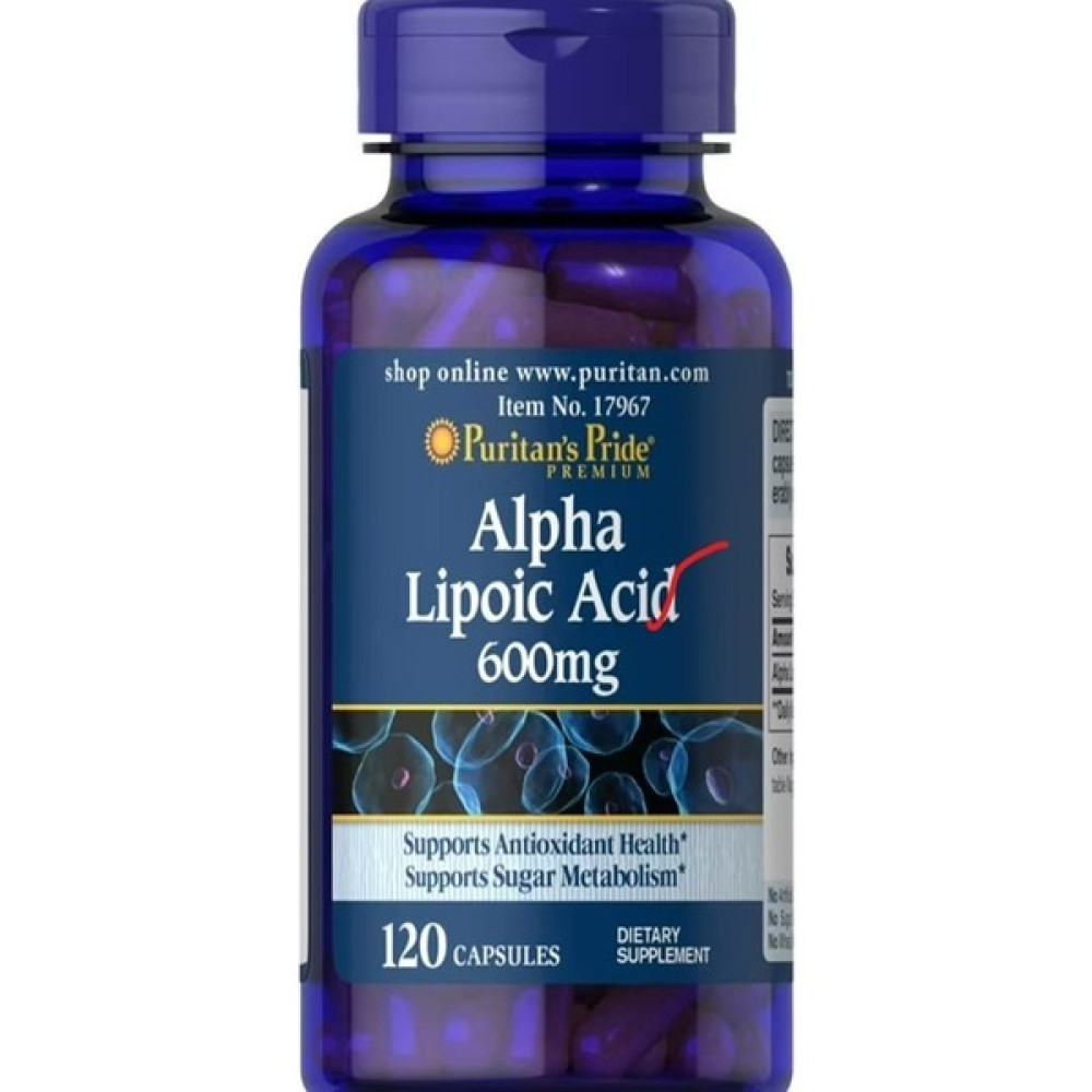 Puritans Pride Puritan's Pride Alfa Lipoik Asit 600 Mg-120 Kapsül Oto Boyaları Fiyatı