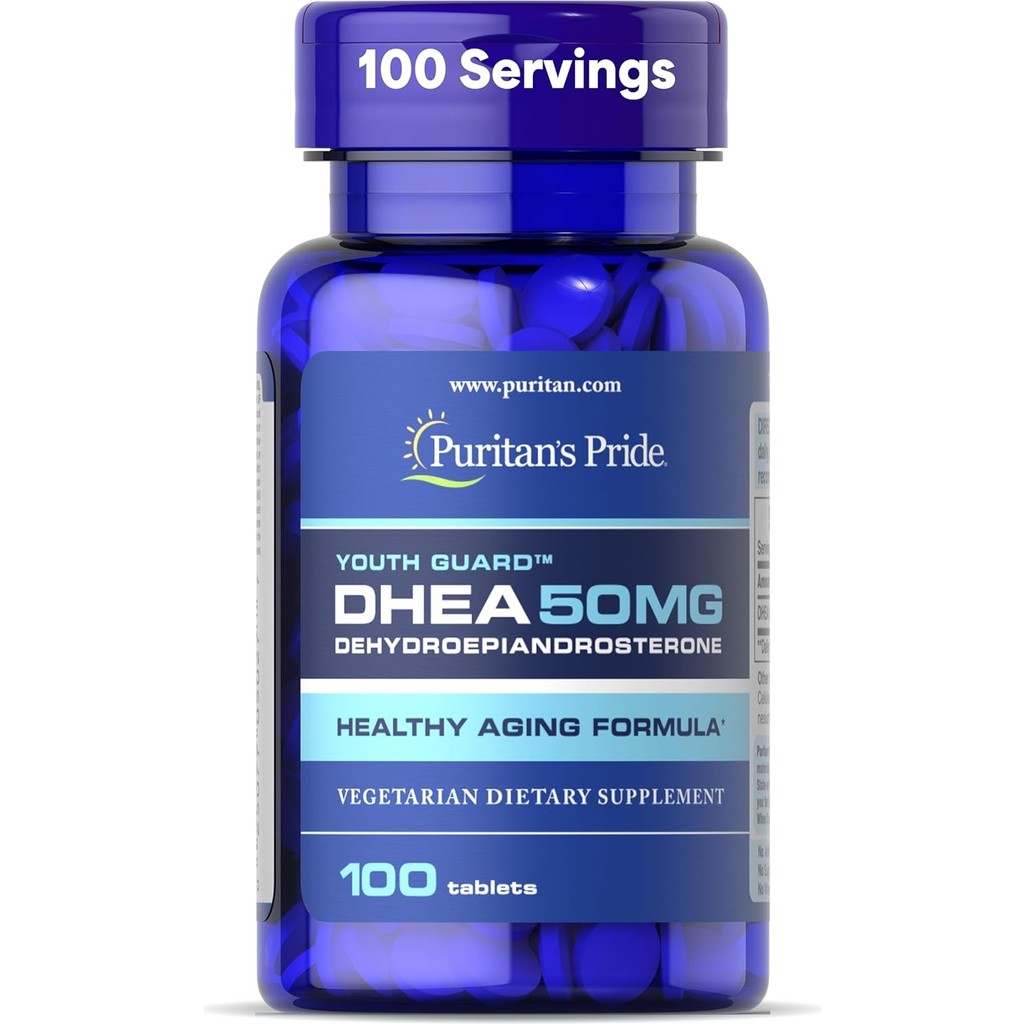 Puritan's Pride Puritan’s Pride Dhea 50 Mg | Günlük Destek Takviyesi | Enerji & Zindelik | 100 Tablet Diğer Fiyatı