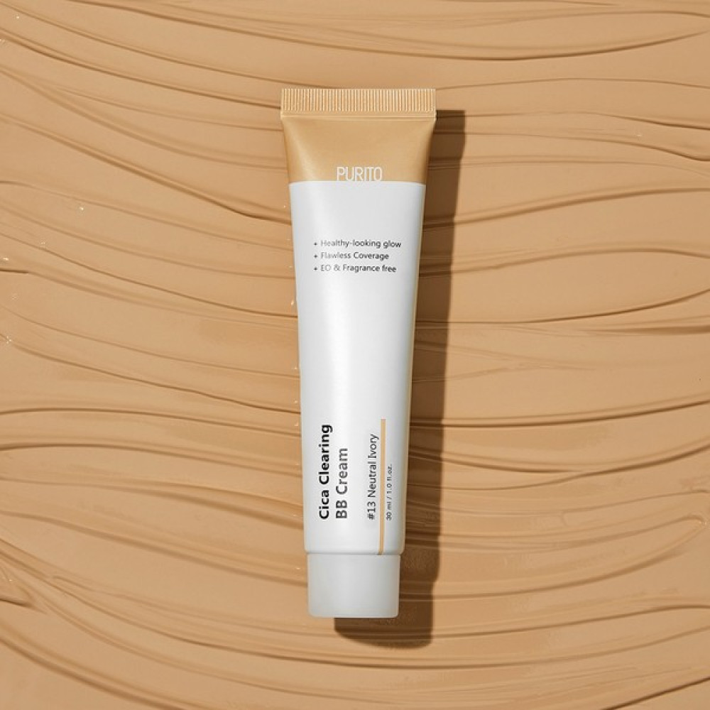 Purito Cica Clearing Bb Cream #13 Neutral Ivory / Centella Bb Krem 30ML Cilt ve Yüz Bakımı Fiyatı