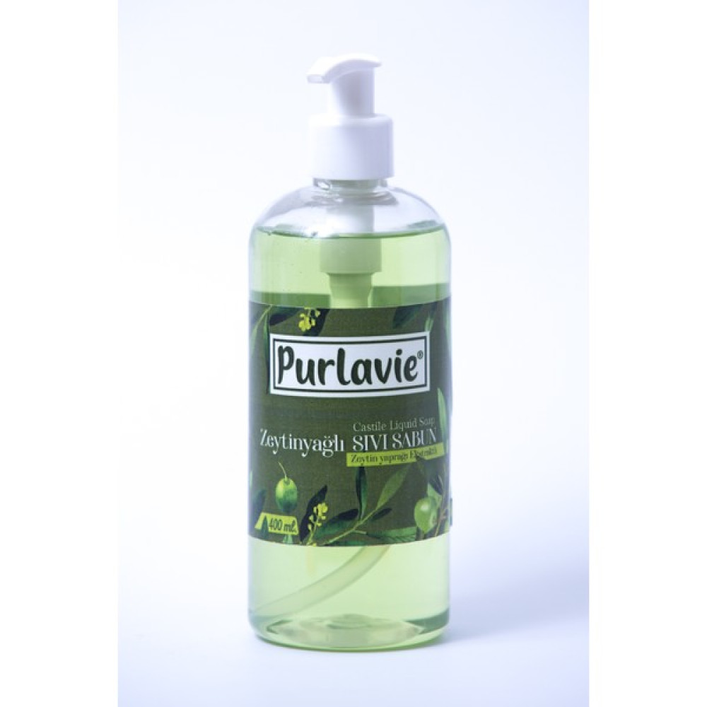Purlavie Zeytinyağlı Sıvı Sabun Zeytin Yaprağı Ekstratlı 400 ml El Bakımı Fiyatı