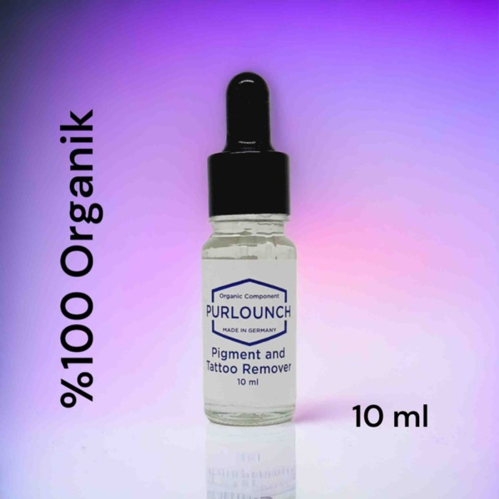 Purlounch Kalıcı Makyaj Silme Solüsyonu , Tattoo Remover 10 ml Makyaj Temizleyicileri Fiyatı