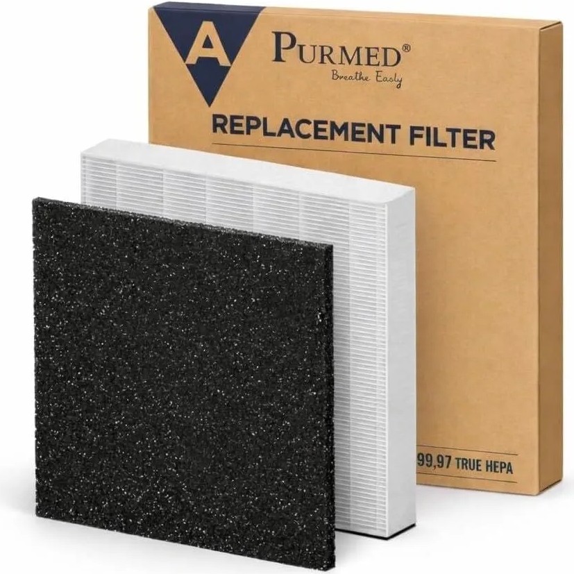 Purmed Daikin MC40 - MC50 - MCK55 Hava Temizleyici Uyumlu Hepa + Karbon Filtre - Beyaz Diğer Fiyatı