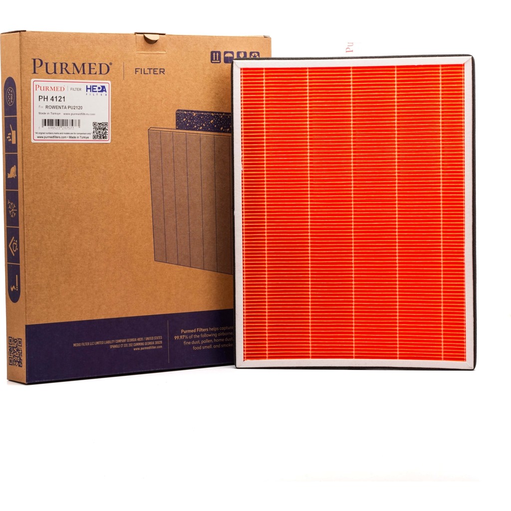 Purmed Rowenta PU2120 Hava Temizleyici Uyumlu Hepa Filtre + Karbon Filtre Diğer Fiyatı