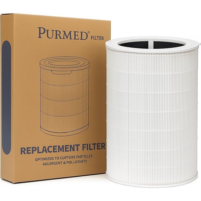 Purmed Xiaomi Smart Air Purifier Elite Uyumlu RFID Çipli HEPA + Karbon Filtre - Beyaz Cep Telefonu Fiyatı