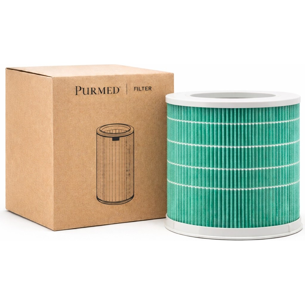 Purmed Xiaomi Smart Hava Temizleyicisi 4 Compact Uyumlu Hepa Filtre (Toxin-Smoke) - 4 Compact Hepa Filter (Yeşil) - Yeşil Cep Telefonu Fiyatı