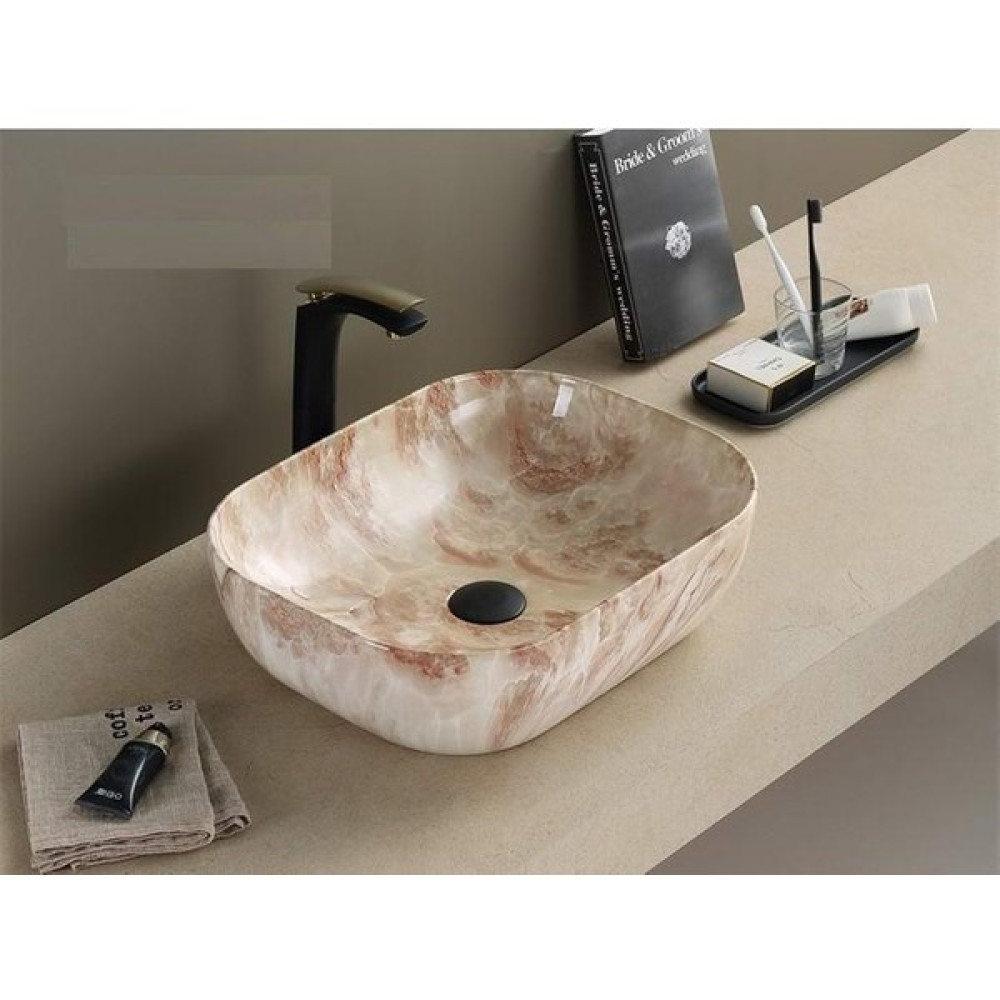 Puroser Palazzo Marbel Beige Çanak Lavabo - Parlak Beyaz - Yok Oto Boyaları Fiyatı