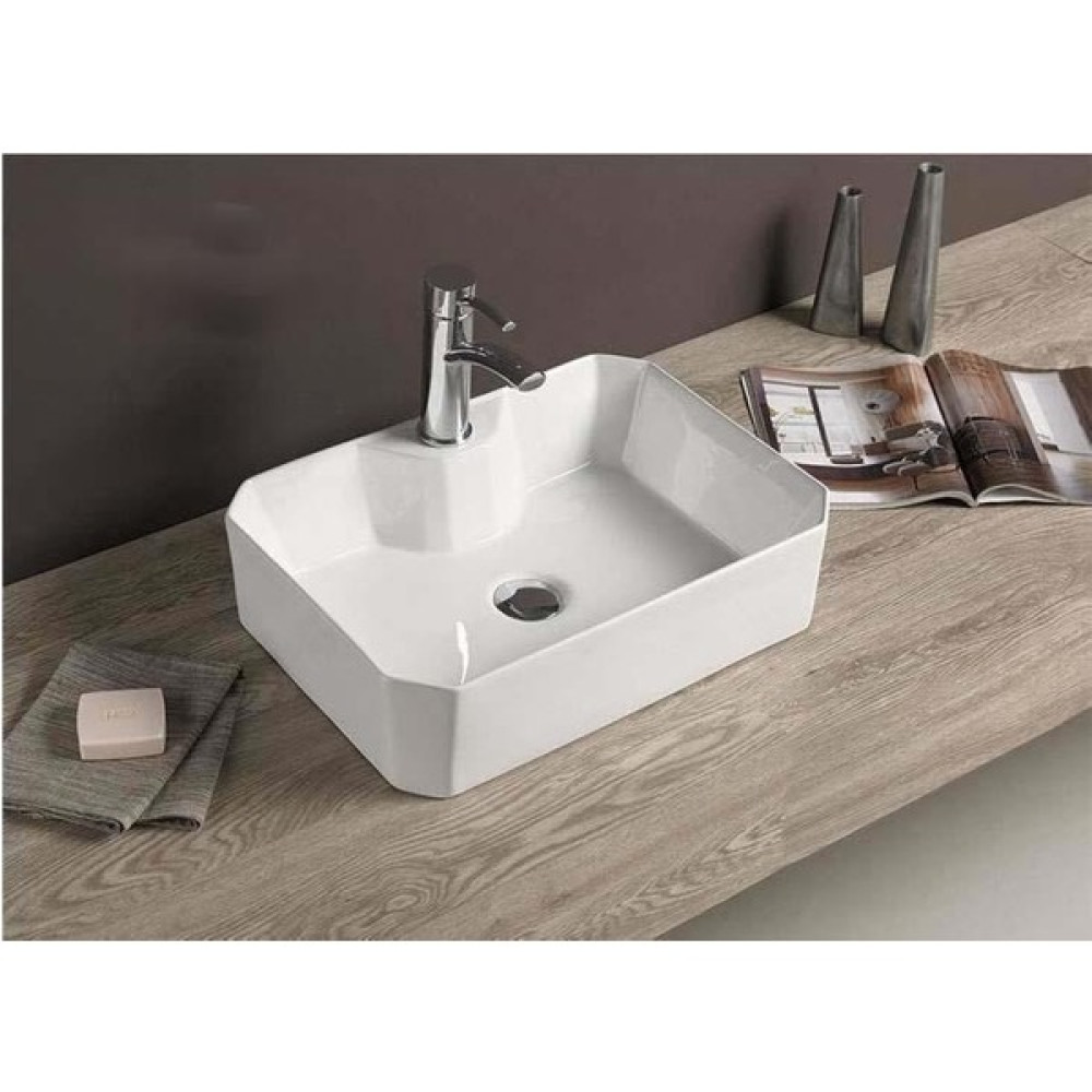Puroser Paradise Tezgah Üstü Çanak Lavabo - Beyaz Lavabo Fiyatı