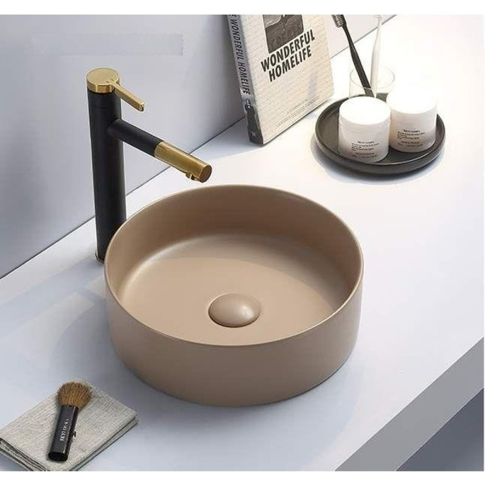 Puroser Titus Matt Beige Tezgah Üstü Çanak Lavabo Oto Boyaları Fiyatı