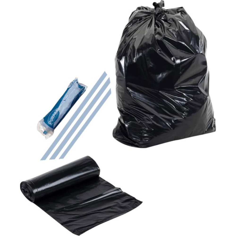 Purpak Çöp Poşeti 75X90 cm Battal Boy 10 Rulo 100 Adet - 75 x 90 cm Çöp Poşetleri Fiyatı