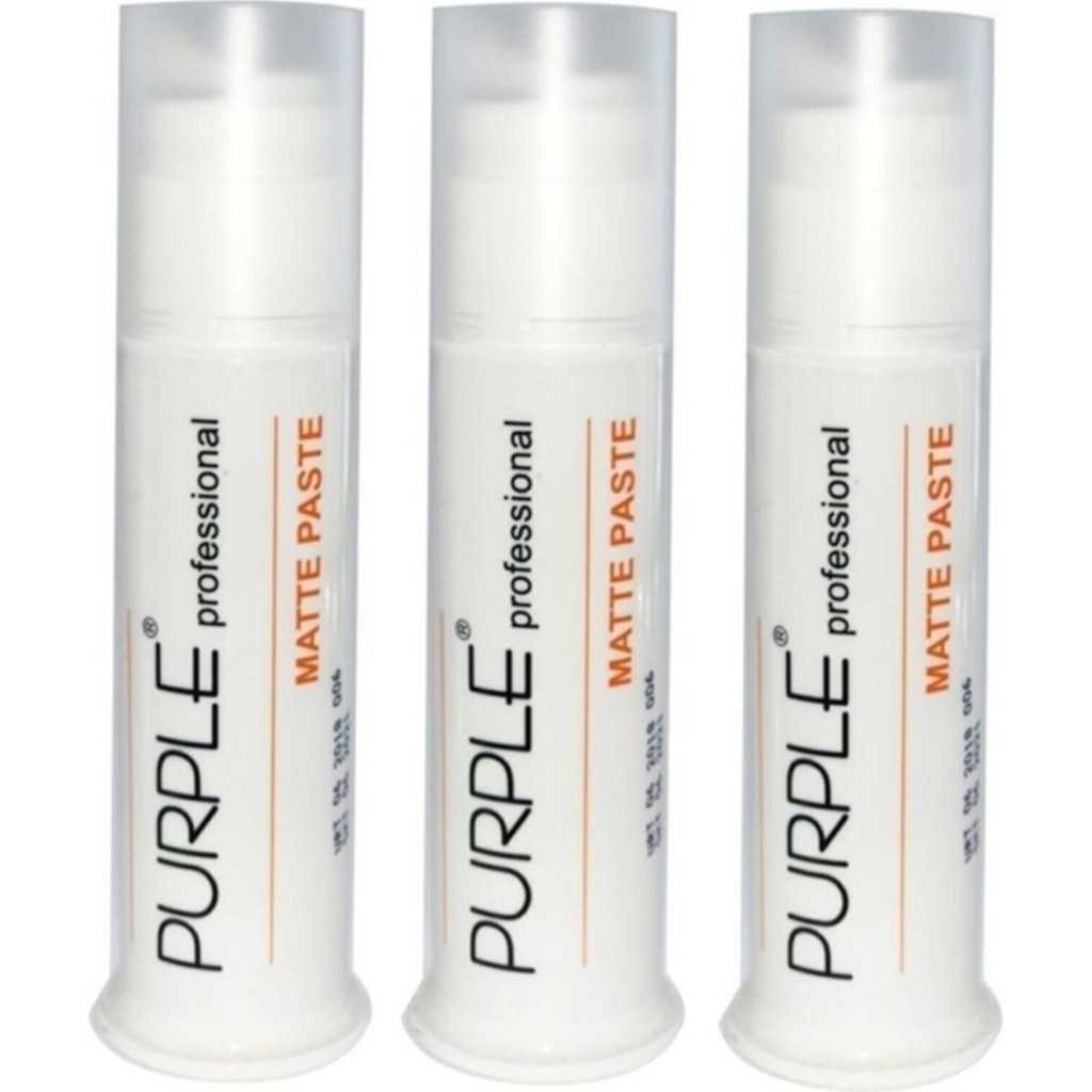 Purple Professional Purple Wax Matte Paste 3'lü Set Diğer Fiyatı