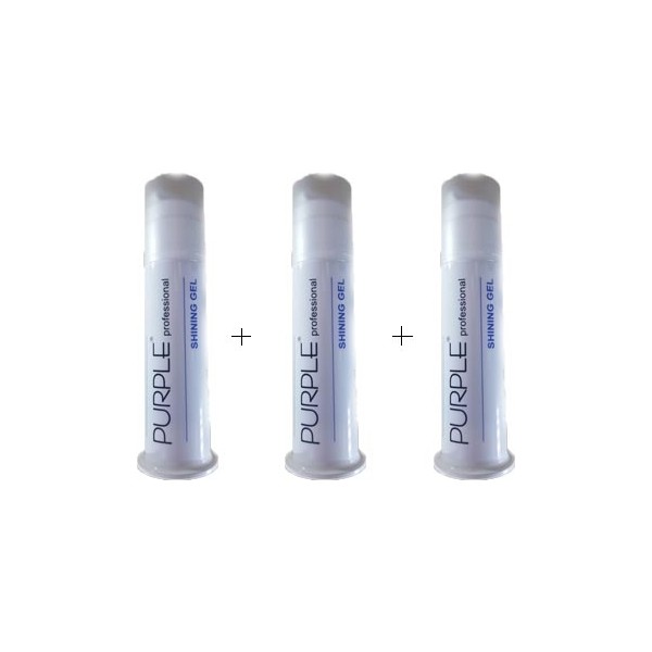 Purple Professional Shining Gel 3'lü Set Her Saç Tipine Uygun Ekstra Parlaklık 3 Adet Diğer Fiyatı